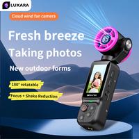 Gambar LUXARA Kipas Angin Genggam Kamera Aksi Camera Vlog Mini HD 180° Rotasi Anti Guncang Layar Besar 100 Level Angin Action Camera Portable untuk TikTok Sepeda Motor Traveling & Outdoor LK-035 - Hitam, +16GB Kartu Memori dari V380 CCTV Indonesia Kab. Tangerang 3 Tokopedia
