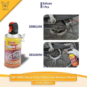 Heavy Duty Chain Lube Pelumas Rantai Japan Quality [ Ishima ]