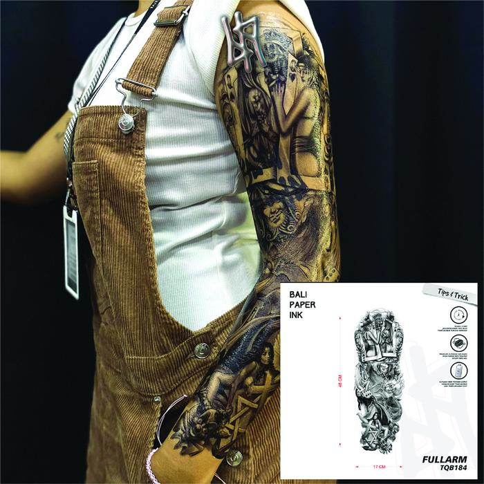 Gambar Bali Paper Ink TQB184 High Roller Session Tato Temporer Motif High Roller Session Basic Stiker tattoo Semi Permanen ditempel untuk pria dan wanita dari Bali Paper Ink Kota Denpasar Tokopedia