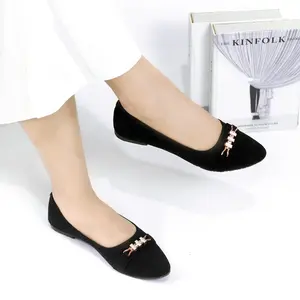 Flatshoes Wanita BL14 Cewek Hitam - untuk Kenyamanan dan Gaya