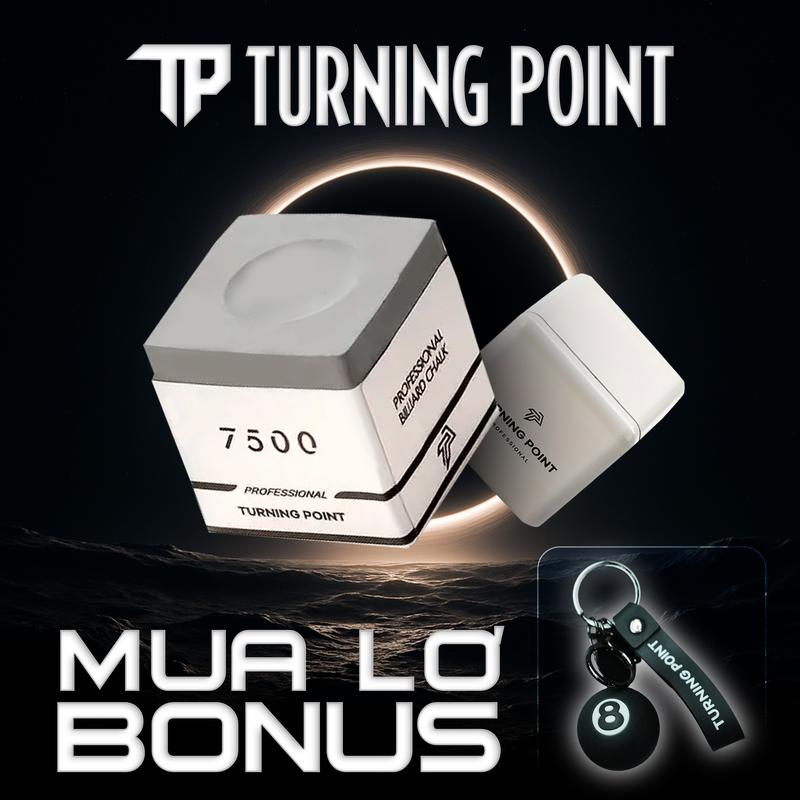 Lơ Bi-a TP 7500 Turning Point, Hộp Lơ Kim Loại Cao Cấp - Lơ bi da - MBD Studio
