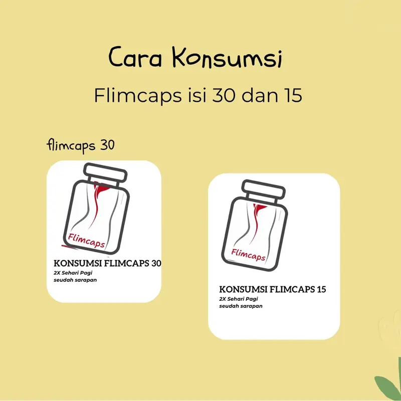 PAKET FLIMCAPS ( Isi 15 ) Herbal 3