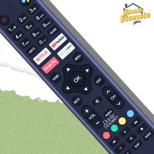 Remot Remote TV pengganti POLYTRON Android Smart TV LED LCD tipe POLY-103 tanpa setting 81i960