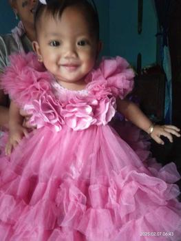 Product Review of Dress Perempuan Anak Rempel Bunga Model Terbaru from D**a 1
