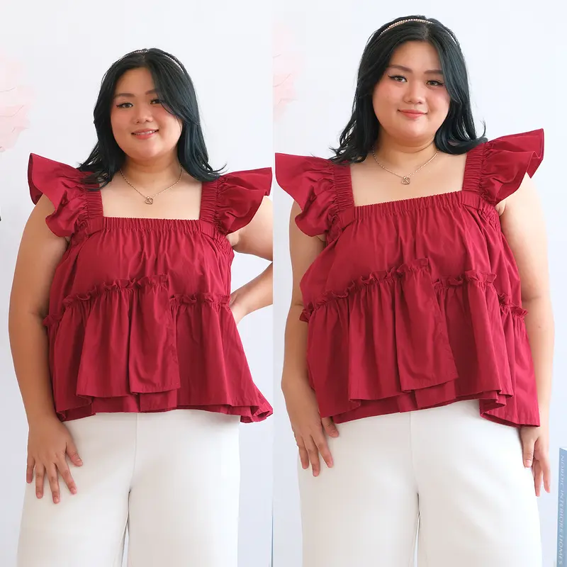 XIA TOP BAJU ATASAN WANITA BIGSIZE JUMBO BESAR OVERSIZED MURAH 3