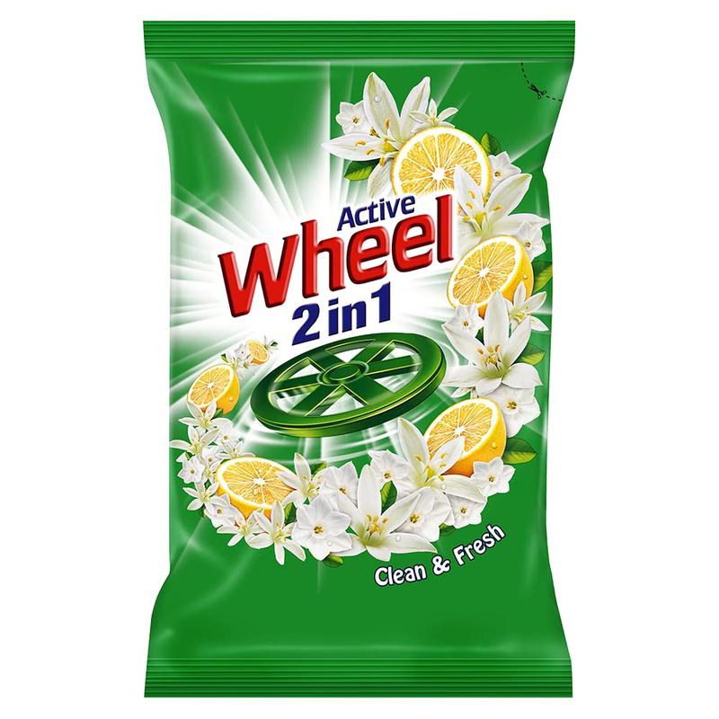 Product Introduction of Wheel Green Powder Detergent Lemon & Jasmine- 1Kg 0
