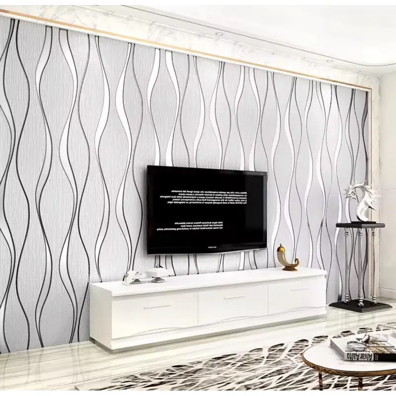 Wallpaper Dinding Gelombang Klasik 8m s/d 9m x 45cm 2