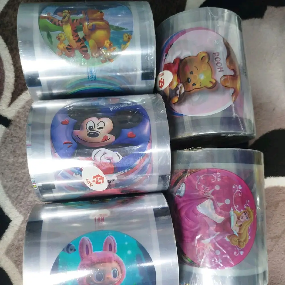 Plastik LID Sealer Cup isi ±1000 Motif Random Atau Polosan