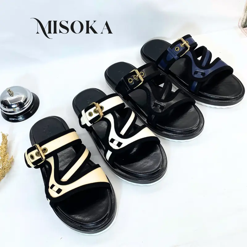 Sandal Wanita kekinian 2025/ Sendal cewek Flat shoes Wanita COD 6