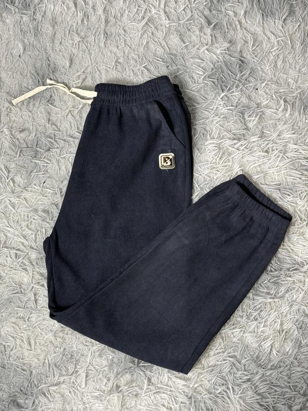 [ PUTRI THE LABEL - 828 BB 40 - 75 KG ] Celana Jogger Panjang Corduroy Pria Wanita Jogger Pants Korea Celana Panjang Olahraga Gym Zumba Jogging sweatpants 4