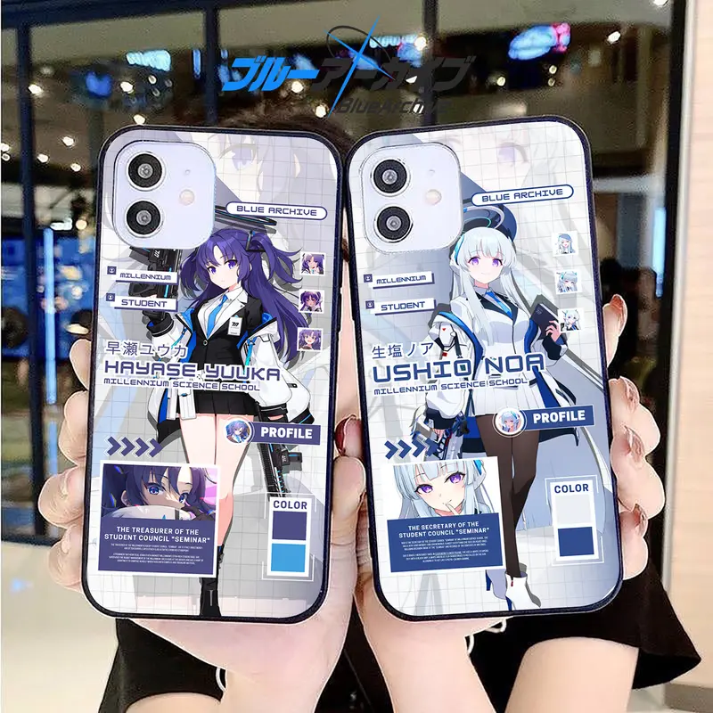 Custom Case Softcase Hardcase Casing Blue Archive All Type HP Smartphone dll soft  case 2