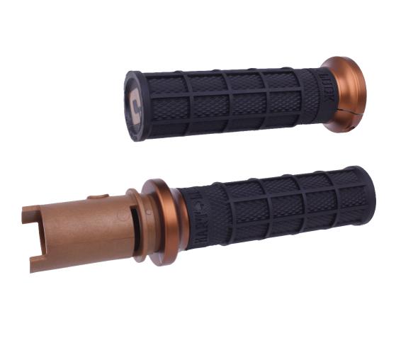 Gambar ODI LOCK ON HART LUCK FULL-WAFFLE BLACK/BRONZE CVO `23-24 #206-40133 Bronze # handgrips tbw 2024 dari BANDUNGPARTS Kota Bandung Tokopedia