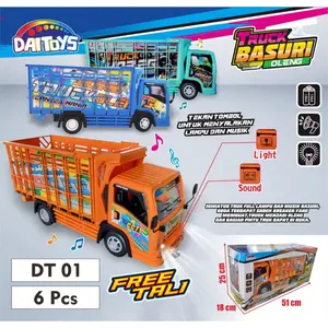 mainan mobil truk Basuri oleng goyang / mainan mobil ada musik Basuri Truck Lampu Baterai Toys Anak