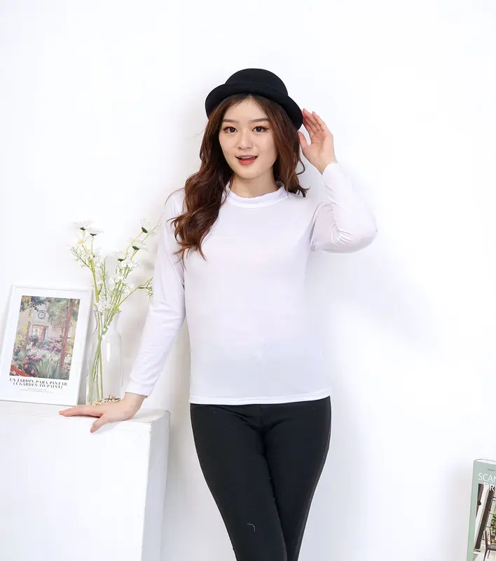 Promo!!! Paket 2 Pcs Manset Atasan Wanita Lengan Panjang Premium Basic Turtle/Manset Kaos Adem Panjang Nyaman Muslim Baju Rayon Dalaman 0