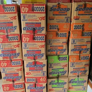 Mie Sedaap (1 Dus / 40 pcs) - Aneka Rasa Goreng, Ayam Bawang, Soto
