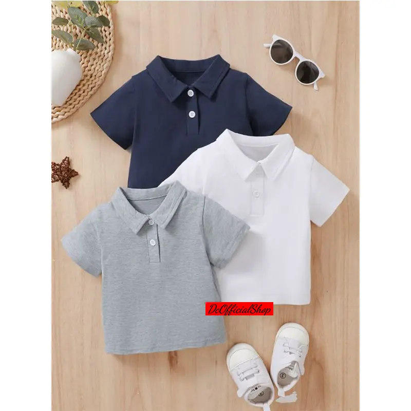 DC KAOS POLO ANAK ANAK / POLO SHIRT / KAOS KERAH POLOS ANAK LAKI LAKI DAN PEREMPUAN