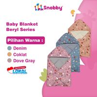Gambar Snobby Baby Blanket Selimut Bayi Topi Hoodie Beryl Series SBB2431 - Cokelat dari SnobbyBaby Kota Administrasi Jakarta Pusat 1 Tokopedia