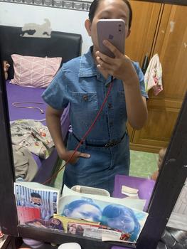 Product Review of Dress Jeans Wanita Full Kancing Aktif Bisa Busui V-17 from M**y V**o 0