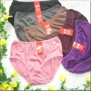 CD GOLDEN NICK Gelap Celana Dalam Satuan Celana Dalam Wanita / cewek  Dewasa Motif polos bahan katun spandek segitiga Pendek Hitam warna kita kirim random kualitas high