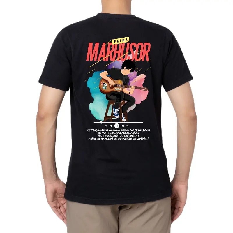 PAIMA MARHUSOR KAOS BATAK KATA KATA PODA PREMIUM COTTON 24S TEBAL ADEM UNISEX T-SHIRT ETHNIC BATAK DISTRO 2