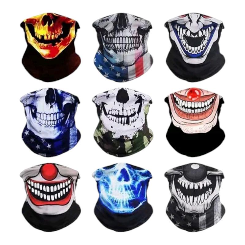Masker Baff Polos dan Motif Multi Fungsi Yang - Mancing Katun Spandek 4