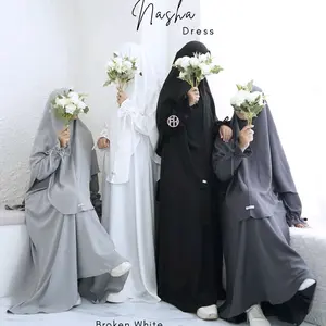Pelangi Hijab Gamis Nasha Dress ( hanya gamis )