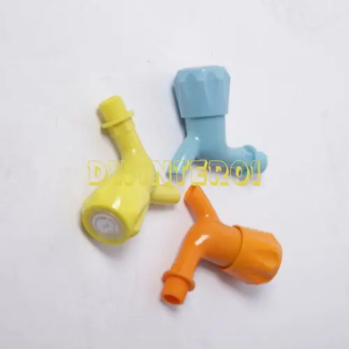 Keran air kamar mandi keran air mahkota Tembok stainless 1/2-3/4 warna  Kran Pvc Plastik