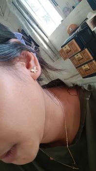 Product Review of Anting tusuk anting giwang wanita anti karat anti luntur ( gabung) from E**🦋 0