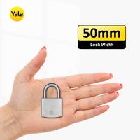 Gambar YALE YALE 50mm BRASS PADLOCK WITH SATIN CHROME FINISH (Gembok) Y120B/50/127/1 50mm dari Yale Home Indonesia Kota Administrasi Jakarta Barat 4 Tokopedia