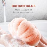 Gambar [VIDEO ONLY] OHSOME-CEO · Bath balls (4 colors)/Super Soft Shower Puff Bath Ball - blue, Standar dari OHSOME Homeliving Kab. Bekasi 3 Tokopedia