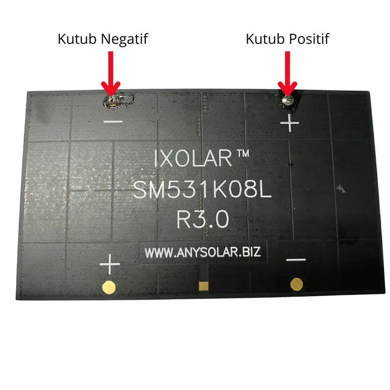 Solar Panel Mini Panel Surya Mini Merk  IXOLAR  5V 913 mW 218 mA 0