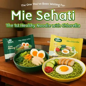 Mie Sehati Ayam Bawang Kuah CNI - Mie Sehati Pertama dengan Chlorella dan Sayur untuk Kesehatan Anda 4 piece