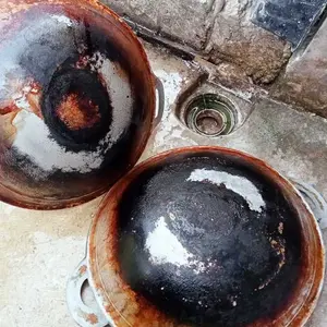 Pembersih wajan panci gosong hitam berkerak panci keramik wastafel cleaner