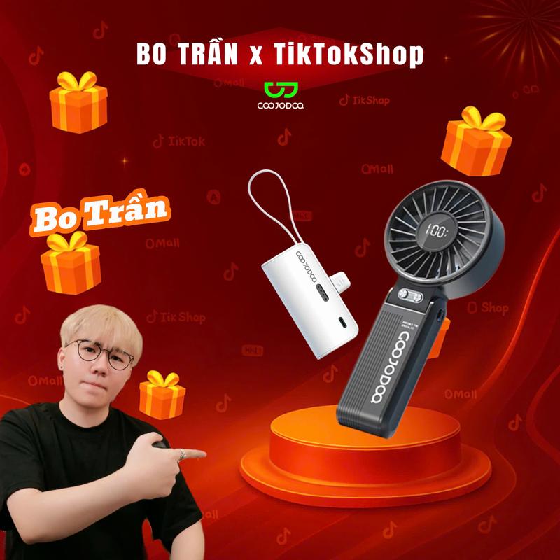 【GOOJODOQ * Bo Trần  COMBO QUẠT GẬP CẦM TAY+SẠC MINI MÀU NGẪU NHIÊN. LÀM MÁT SIÊU TỐC TIỆN LỢI Phụ Kiện Mobile Usb PHÙ HỢP LÀM QUÀ TẾT, QUÀ CHO NGƯỜI YÊU