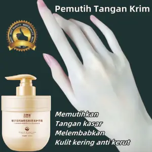 Krim Tangan Intensive Repair untuk Tangan Super Kering & Bersisik | Melembabkan Dalam, Meratakan Tekstur Kulit & Mencerahkan | Wangi Melati Lembut 300ml