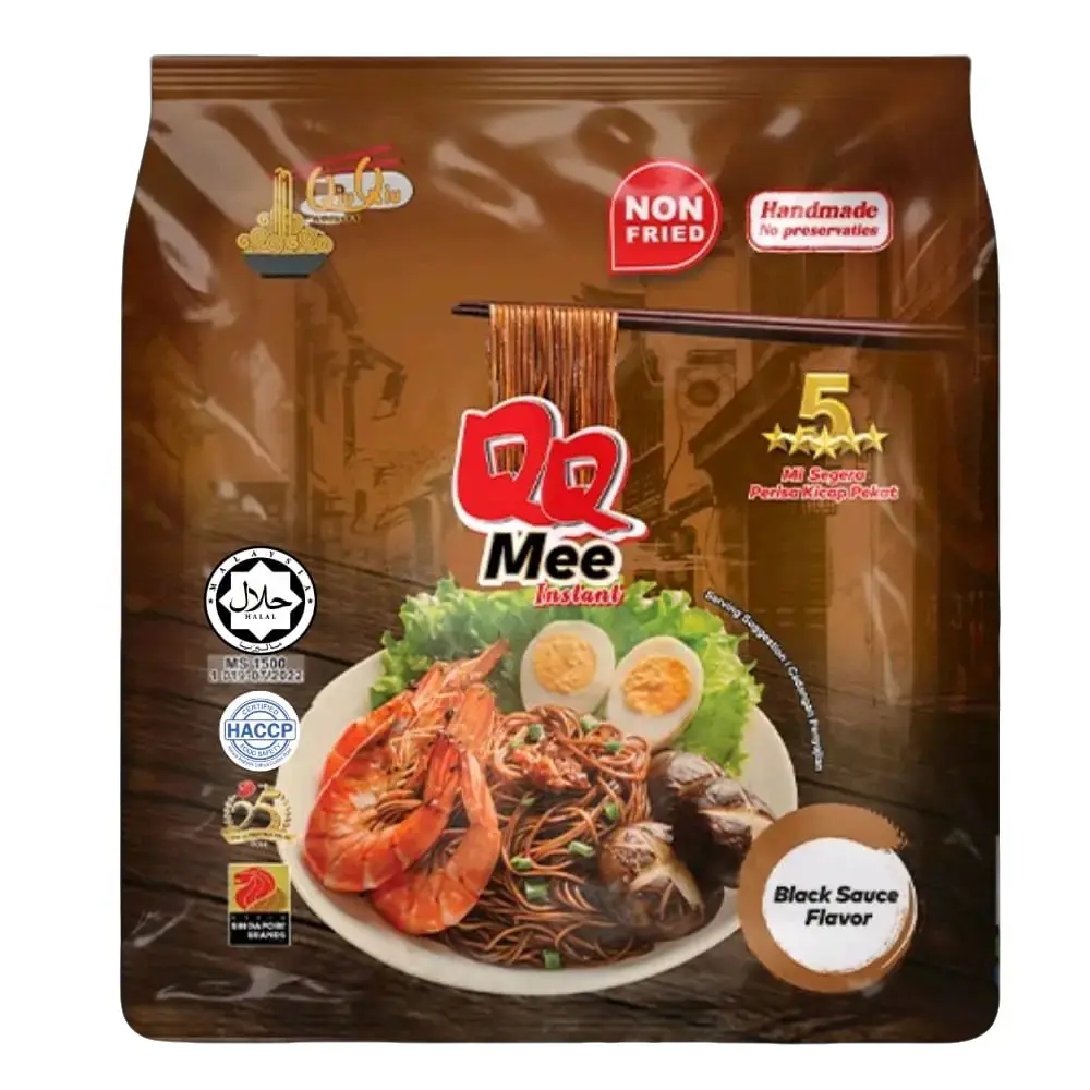 QQ Mee instant (Black Sauce flavour)