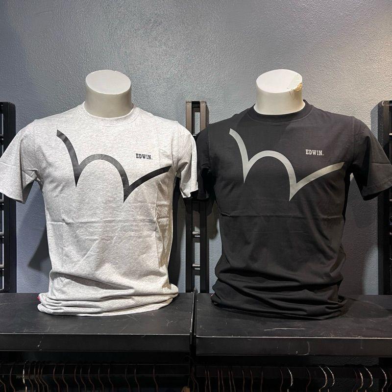 New Arrivals EDWIN Men’s Signature W Logo Printed T-Shirt ( 7480 ...