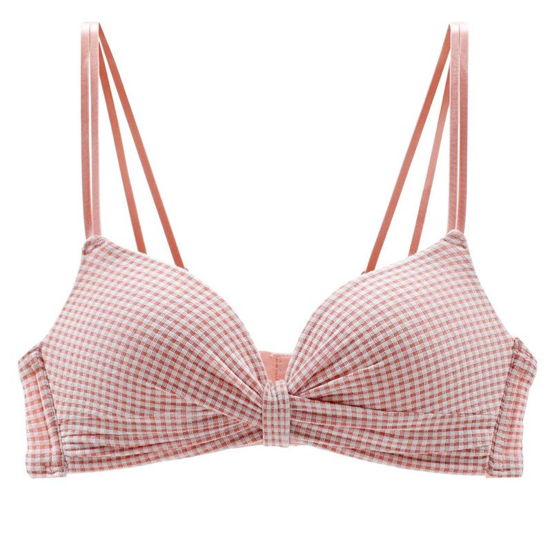 Product Introduction of BR446> BRA RENDA WANITA PUSH UP FULL CUP TANPA KAWAT TALI SILANG MOTIF KOTAK 14