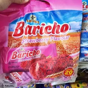 Baricho (PAKET 3 PACK) Snack Sereal Oat Berbalut Cokelat Dengan 4 Pilihan Rasa
