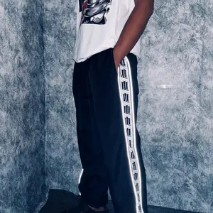 CELANA BAGGY REFLEKTIF PARASUT MODEL PINGGIR MANG KEREN Hitam