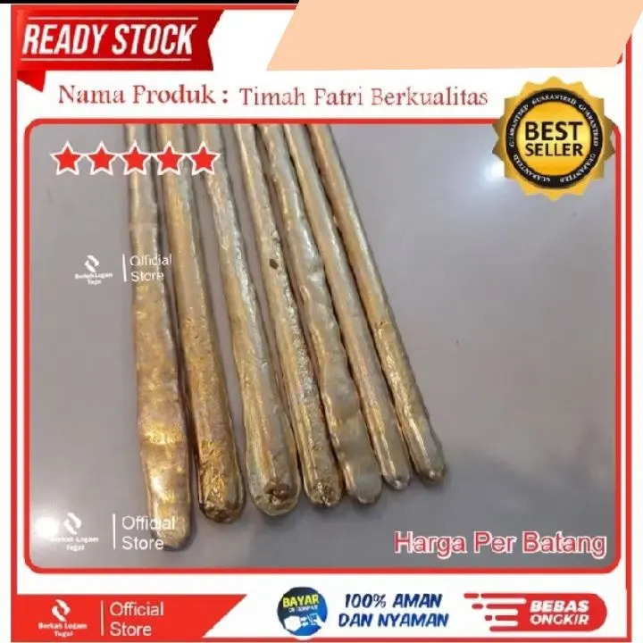 Timah Patri Kuningan Super No 2 Batangan 1  pcs 1