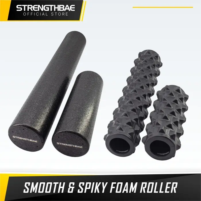 Foam Roller STRENGTHBAE Smooth & Spiky Rollers Gym Yoga Massage Roll
