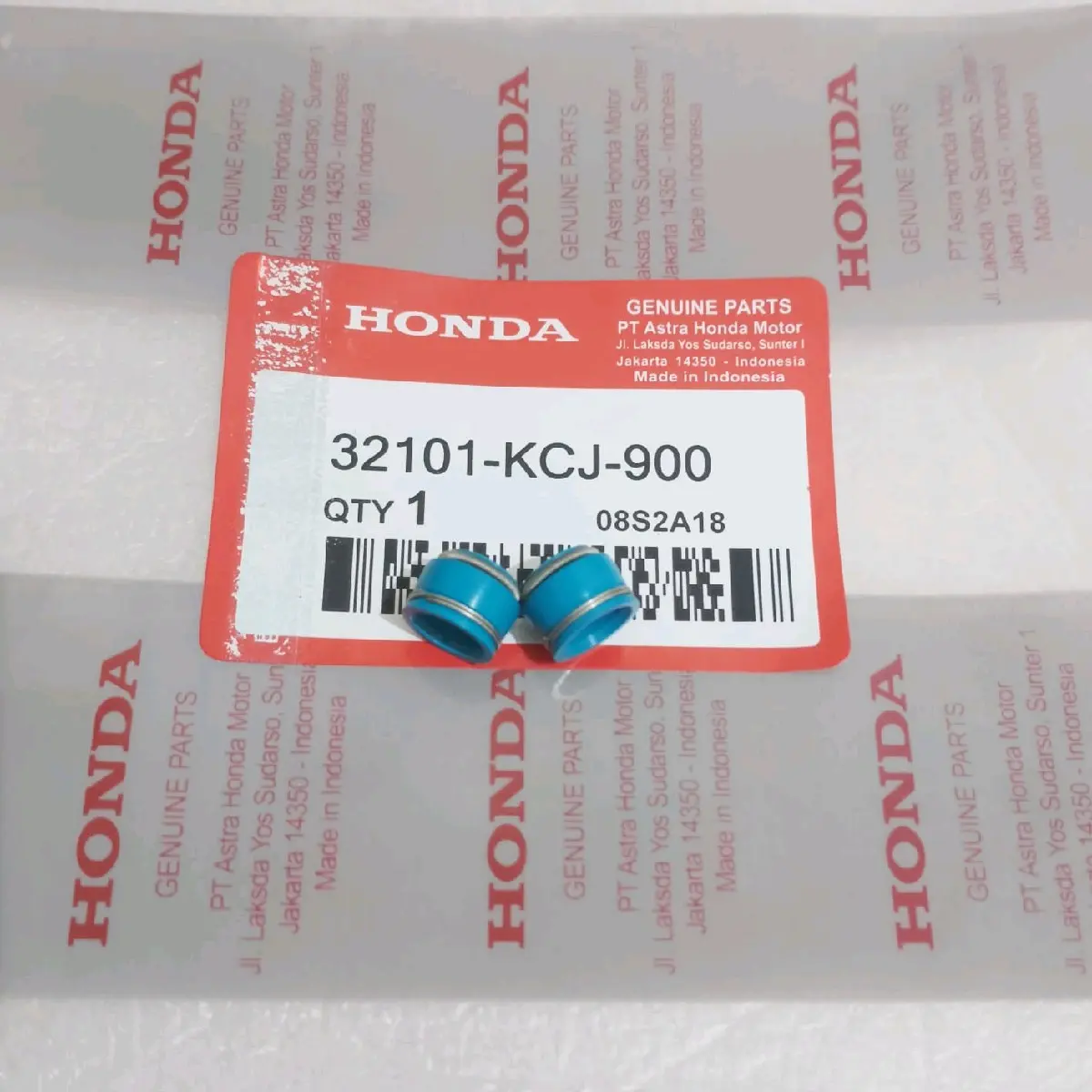 SEAL SIL KLEP TIGER MEGA PRO VERSI CRF CB 100 GL 100 GL PRO MAX HONDA ASLI THAILAND NOK 1SET 2PCS