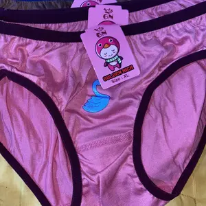 3,6,12Pcs CD Celana Dalam Anak Perempuan Golden Nick Gelap 045