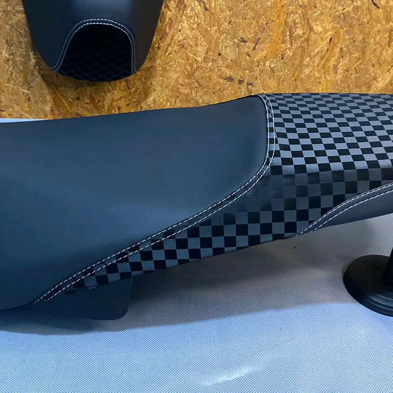 kulit jok motor sarung jok motor kover jok motor untuk motor vario beat mio pcx DLL bahan napa halus copy mb tech carera mix catur3D model arvi signatur Motorcycle jok arvi 4