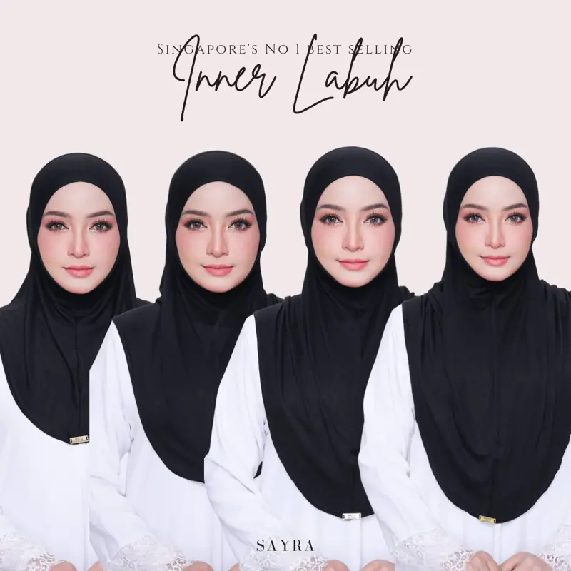 SUPER SOFT INNER LABUH PREMIUM CUM TUDUNG 2in1
