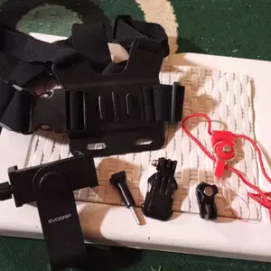 Chest Strap Hp evogrip AK10 Holder tali dada Handphone GO PRO HERO Action Cam POV Clip Clamp di badan tubuh Body Mount Vlog