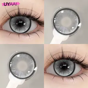 [COD] UYAAI SOFTLENS CrystalOrb COLOR LENSA KONTAK BIG EYES 14.2 MM 6 MONTH Contact Lens Soflen