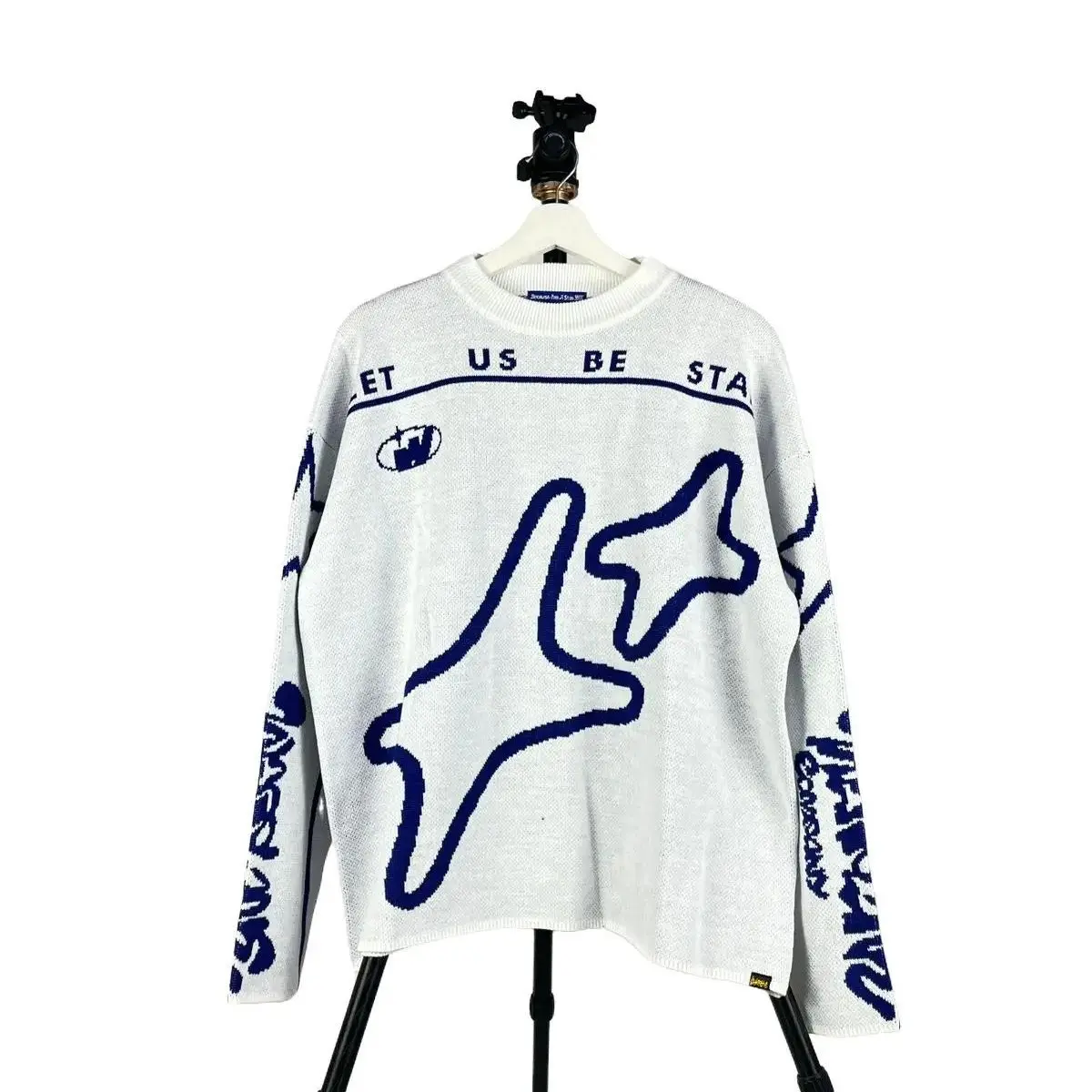 WP Company - Knitwear BOXY Star Football Star Acrylic Switer Unisex /Sweater Rajut Pria & Wanita