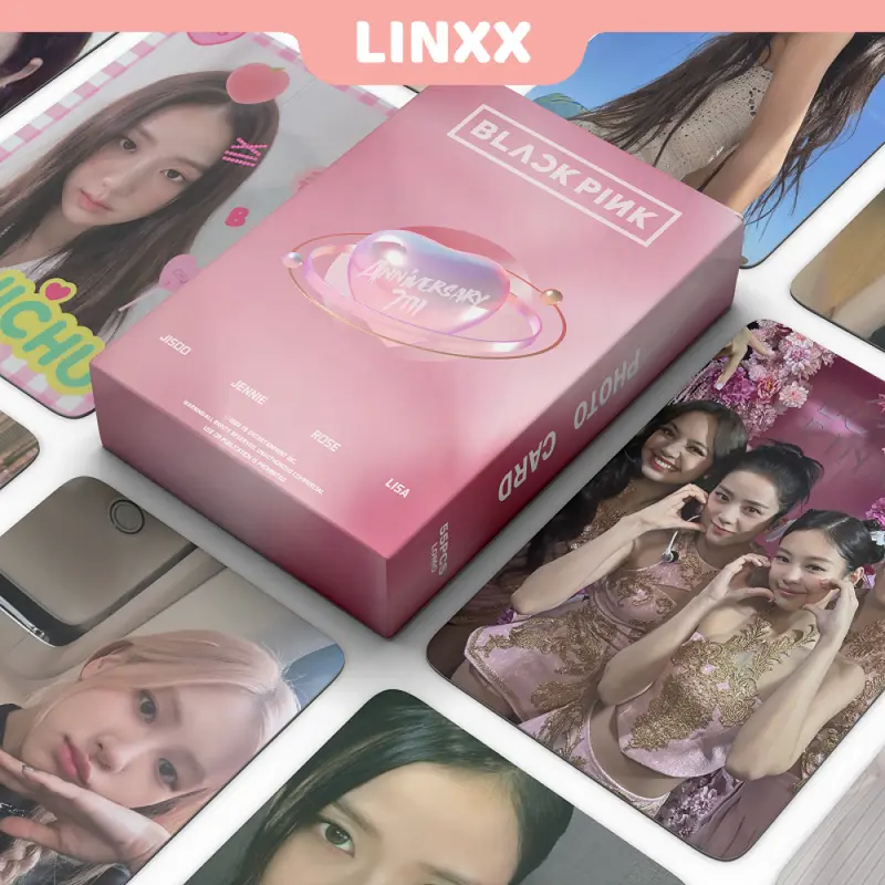 LINXX 55 Pcs BlackPink Valentine 7Th Anniversary BPTG Album Lomo ...
